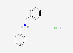 Two-dimensional chemical structure of Norepinephrine EP Impurity F/ Noradrenaline EP Impurity F/ Dibenzylamine (HCl Salt), CAS 20455-68-9