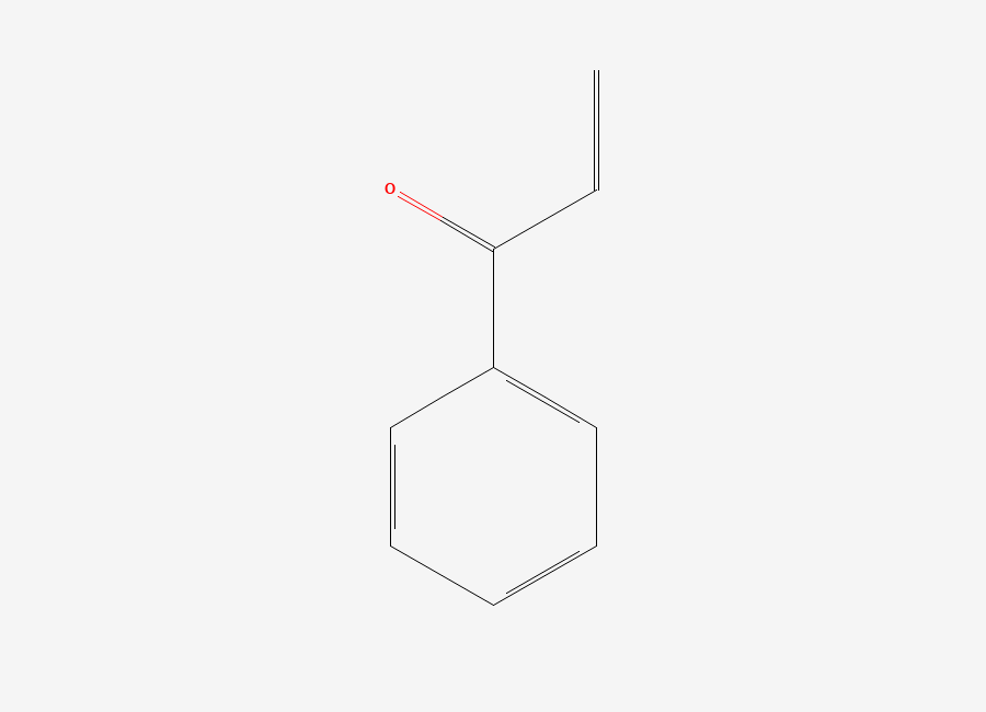 Two-dimensional chemical structure of 1-Phenyl-2-propen-1-one