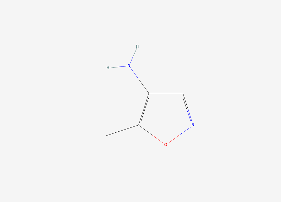 Two-dimensional chemical structure of 5-Methyl-1,2-oxazol-4-amine
