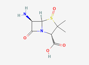 Two-dimensional chemical structure of Sulbactam Impurity 14