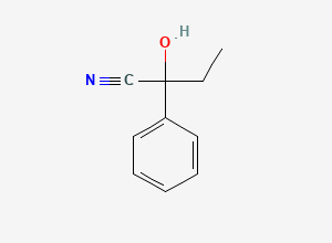 Two-dimensional chemical structure of Trimebutine Impurity C