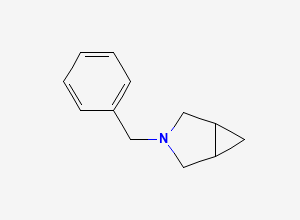 Two-dimensional chemical structure of 3-Benzyl-3-azabicyclo[3.1.0]hexane