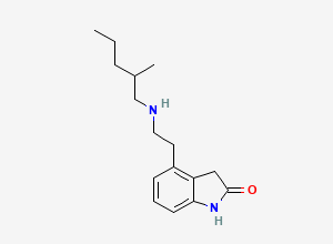 Two-dimensional chemical structure of Ropinirole EP Impurity B, CAS 249622-60-4