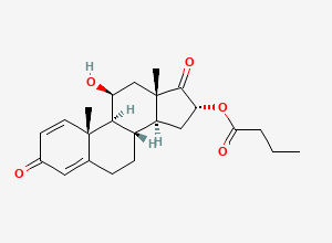 Two-dimensional chemical structure of Androstandionic Impurity, CAS 85234-64-6
