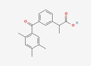 Two-dimensional chemical structure of Ketoprofen EP Impurity L, CAS 1797984-80-5