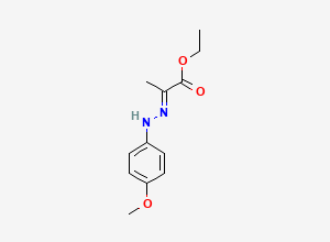Two-dimensional chemical structure of Montelukast Methoxymethoxy Impurity, CAS 4792-57-8