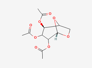 Two-dimensional chemical structure of N,O-Dibenzoyl-L-tyrosine (>90%)