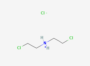 Two-dimensional chemical structure of Cyclophosphamide Related Compound A (HCl Salt), CAS 821-48-7