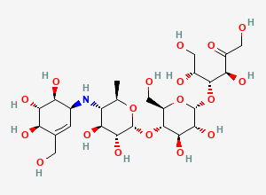 Two-dimensional chemical structure of 3NR79GK5MO