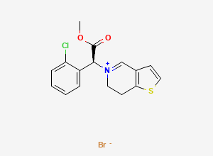 Two-dimensional chemical structure of Clopidogrel impurity 2