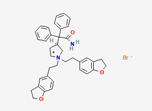 Two-dimensional chemical structure of Darifenacin Pyrrolidinium Dimer, CAS 1396968-57-2