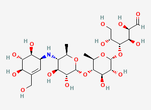 Two-dimensional chemical structure of Pseudoacarbose
