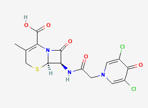 Two-dimensional chemical structure of 7D7NP9ZED2, CAS 70149-63-2