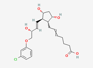 Two-dimensional chemical structure of Cloprostenol Impurity 2