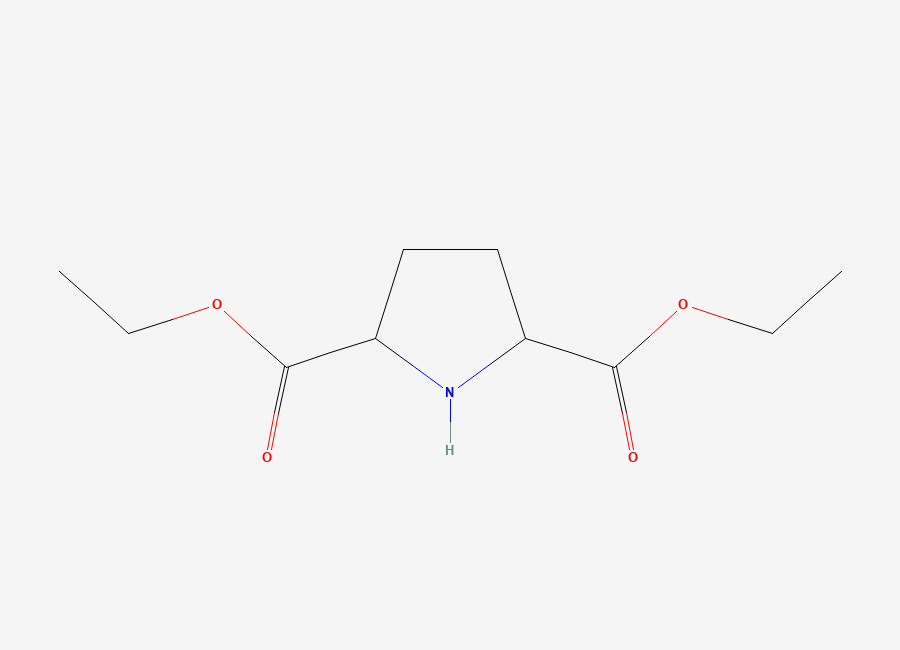 Two-dimensional chemical structure of Diethyl pyrrolidine-2,5-dicarboxylate