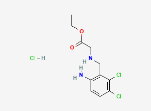 Two-dimensional chemical structure of Anagrelide Related compound A, CAS 85325-12-8