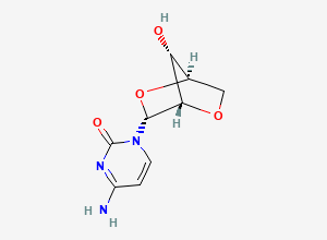 Two-dimensional chemical structure of Cytarabine EP Impurity F, CAS 32830-01-6