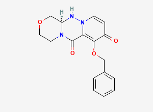 Two-dimensional chemical structure of ZB0158, CAS 1985607-70-2