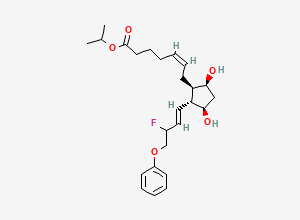 Two-dimensional chemical structure of Tafluprost Impurity 44