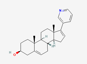 Two-dimensional chemical structure of Abiraterone, CAS 154229-19-3