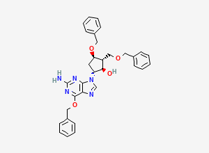 Two-dimensional chemical structure of Entecavir Impurity 61
