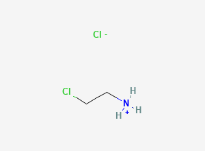 Two-dimensional chemical structure of Ifosfamide EP Impurity C/ Ifosfamide 2-chloroethanamine HCl, CAS 870-24-6