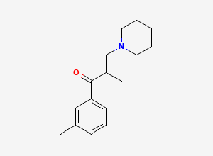 Two-dimensional chemical structure of 3-Tolperison