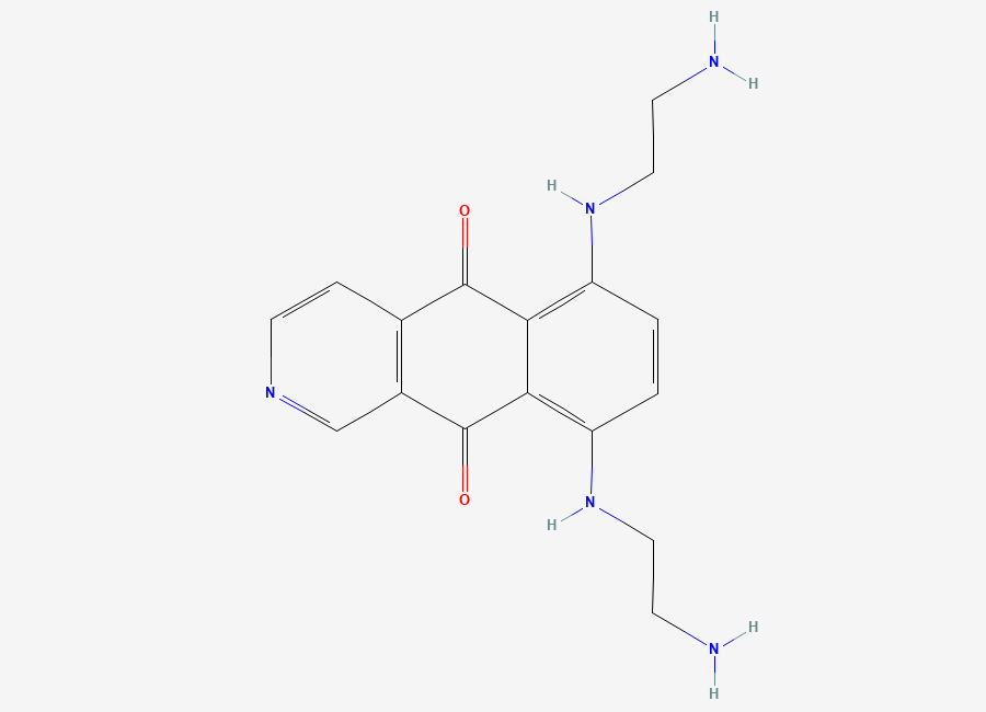 Two-dimensional chemical structure of Pixantrone