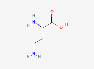 Two-dimensional chemical structure of L-2,4-Diaminobutyric acid