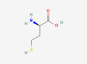 Two-dimensional chemical structure of D-Homocysteine