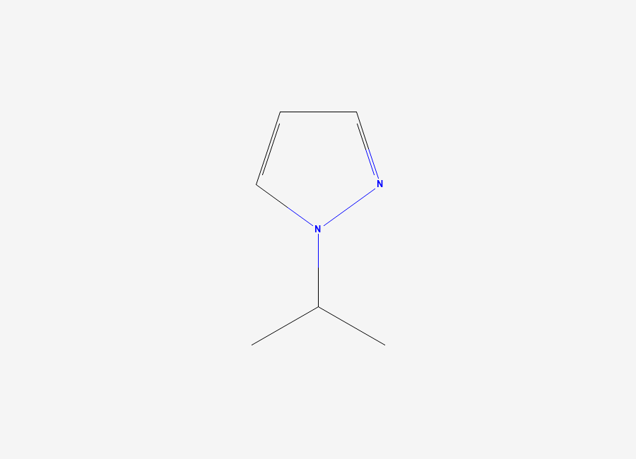 Two-dimensional chemical structure of 1-isopropyl-1H-pyrazole