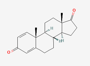 Two-dimensional chemical structure of Exemestane Related Compound C / Exemestane EP Impurity D, CAS 897-06-3