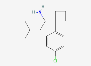 Two-dimensional chemical structure of Didesmethylsibutramine