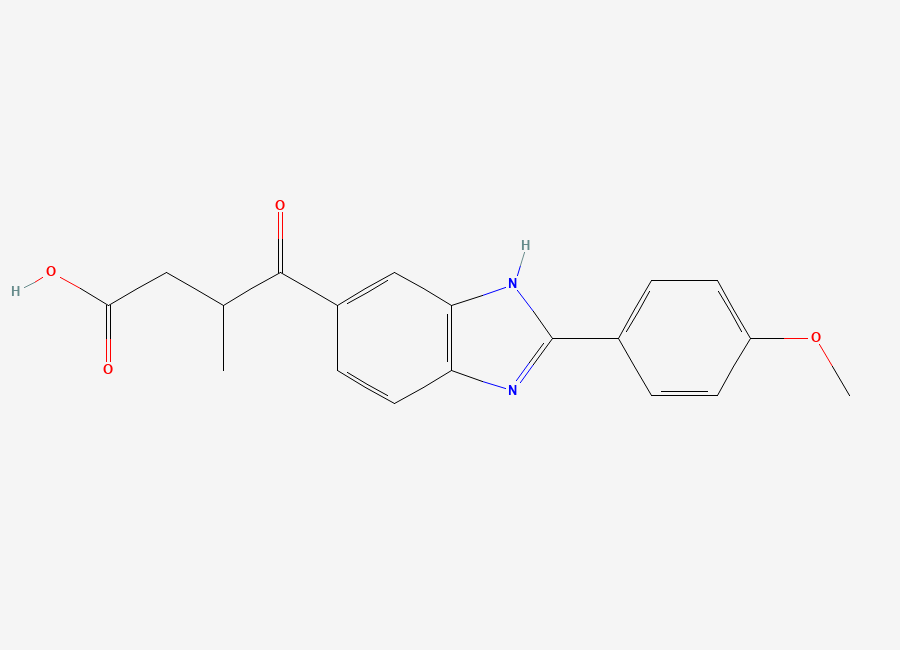 Two-dimensional chemical structure of Pimobendan EP Impurity A/ Pimobendan Related Compound A, CAS 2138391-23-6