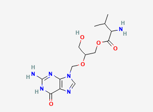 Two-dimensional chemical structure of Valgancyclovir