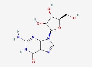 Two-dimensional chemical structure of Adenosine EP Impurity H, CAS 118-00-3
