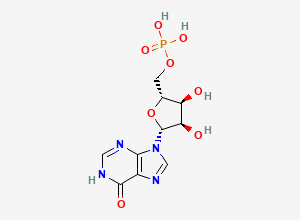 Two-dimensional chemical structure of Inosinic Acid
