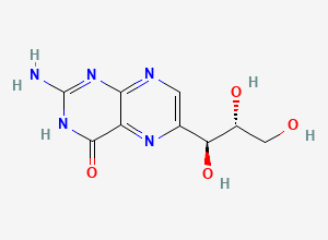 Two-dimensional chemical structure of Sapropterin Neopterin Impurity, CAS 2009-64-5