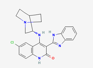 Two-dimensional chemical structure of Chir-124