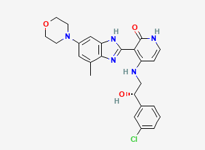 Two-dimensional chemical structure of Bms-536924