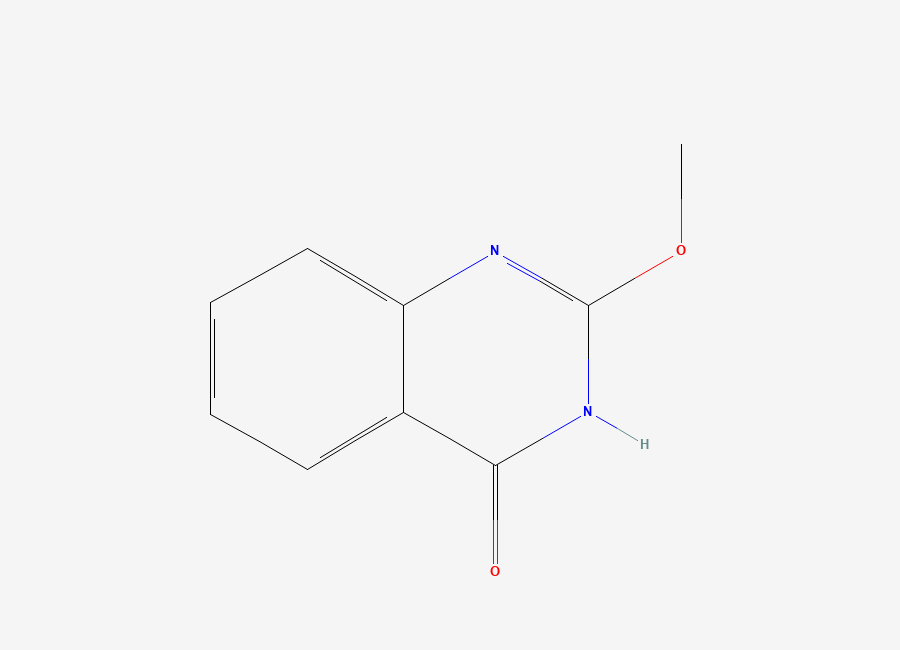 Two-dimensional chemical structure of 2-Methoxyquinazolin-4-ol