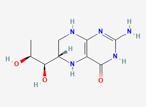 Two-dimensional chemical structure of Sapropterin Impurity H (Sulfate Salt)