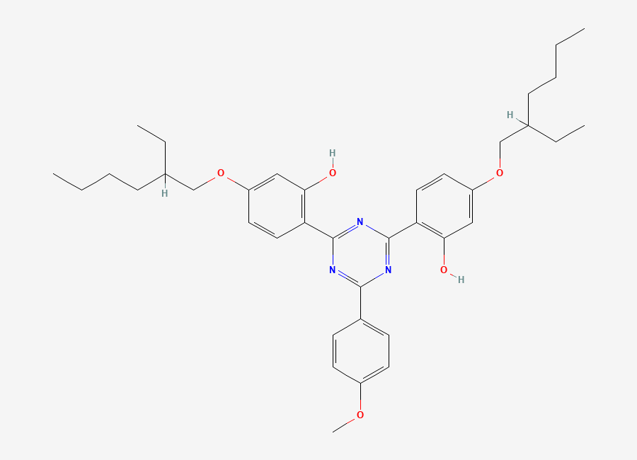 Two-dimensional chemical structure of Bemotrizinol