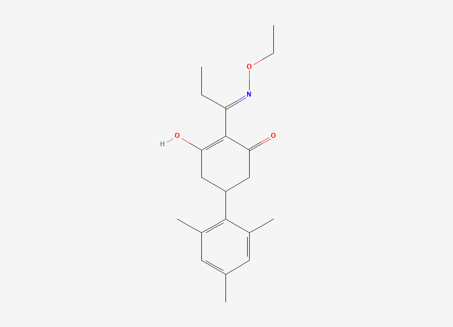 Two-dimensional chemical structure of Tralkoxydim