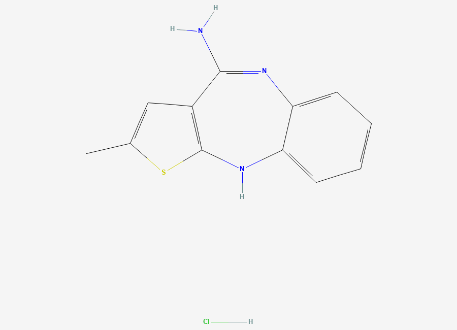 Two-dimensional chemical structure of Olanzapine PIN-3 Impurity, CAS 138564-60-0