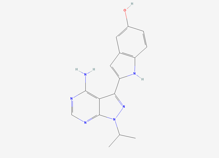 Two-dimensional chemical structure of Torkinib