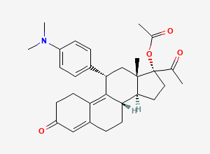 Two-dimensional chemical structure of Ulipristal Impurity 6