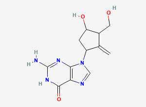 Two-dimensional chemical structure of Entecavir Impurity A