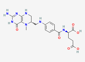 Two-dimensional chemical structure of Folic Acid Impurity 81