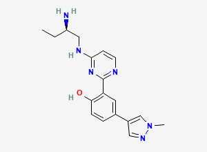 Two-dimensional chemical structure of Crt 0066101